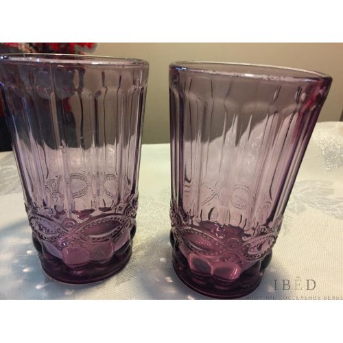 стакан фиолетовый